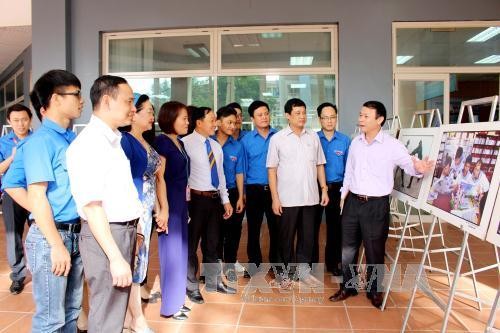 Ausstellung über vietnamesische Inselgruppen Hoang Sa und Truong Sa in Thai Nguyen - ảnh 1